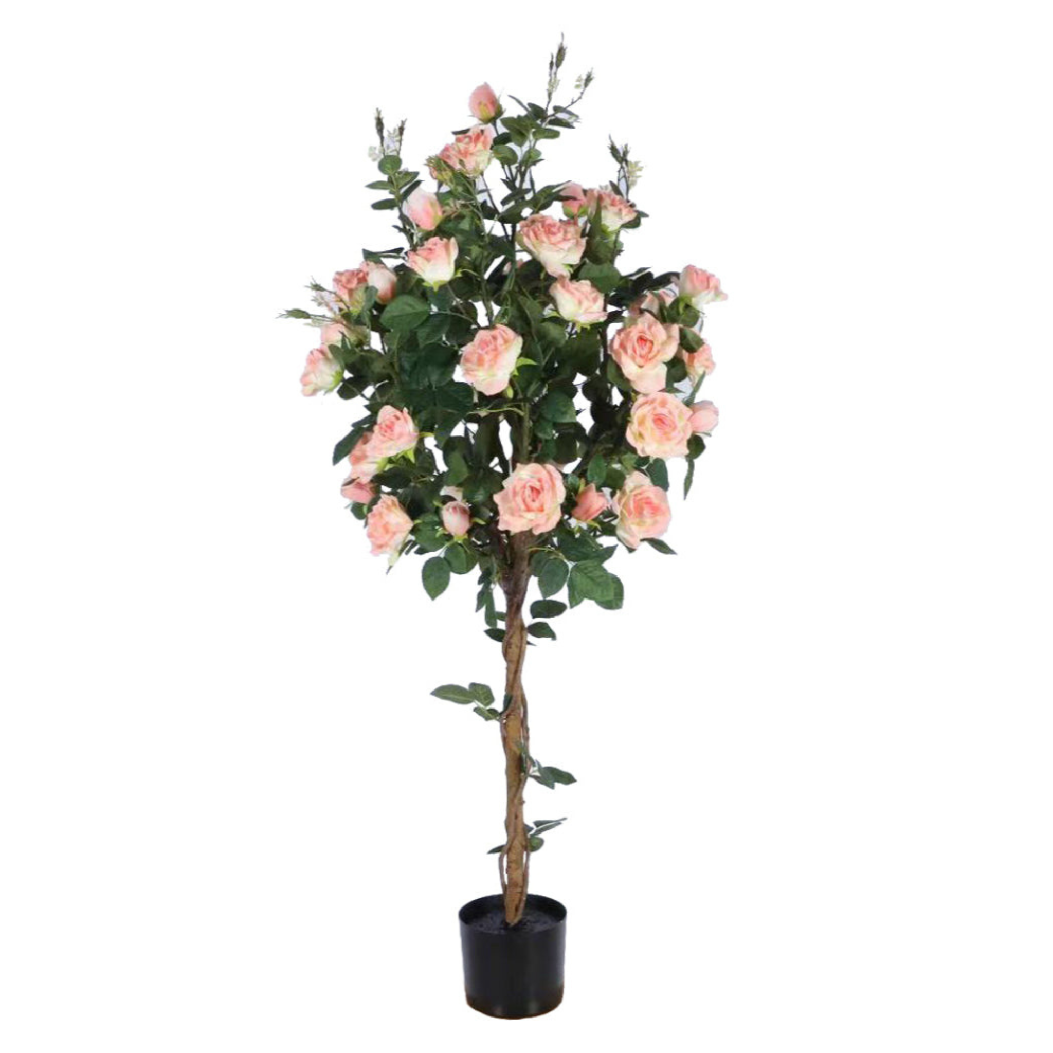 NeverLeafs Kunstboom met rozen - 140 cm